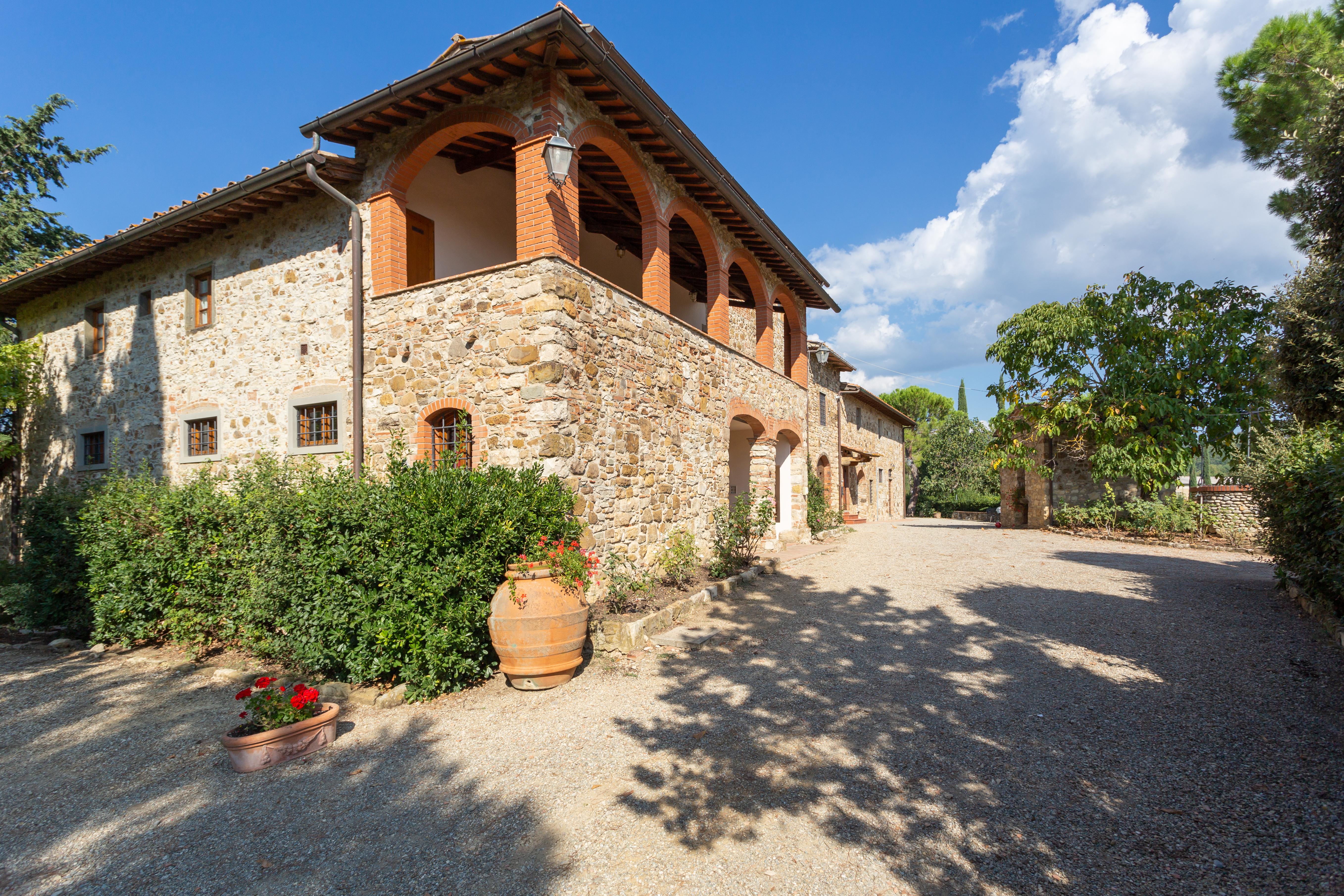 Apartamento Fattoria Pratale Tavarnelle Val di Pesa Exterior foto
